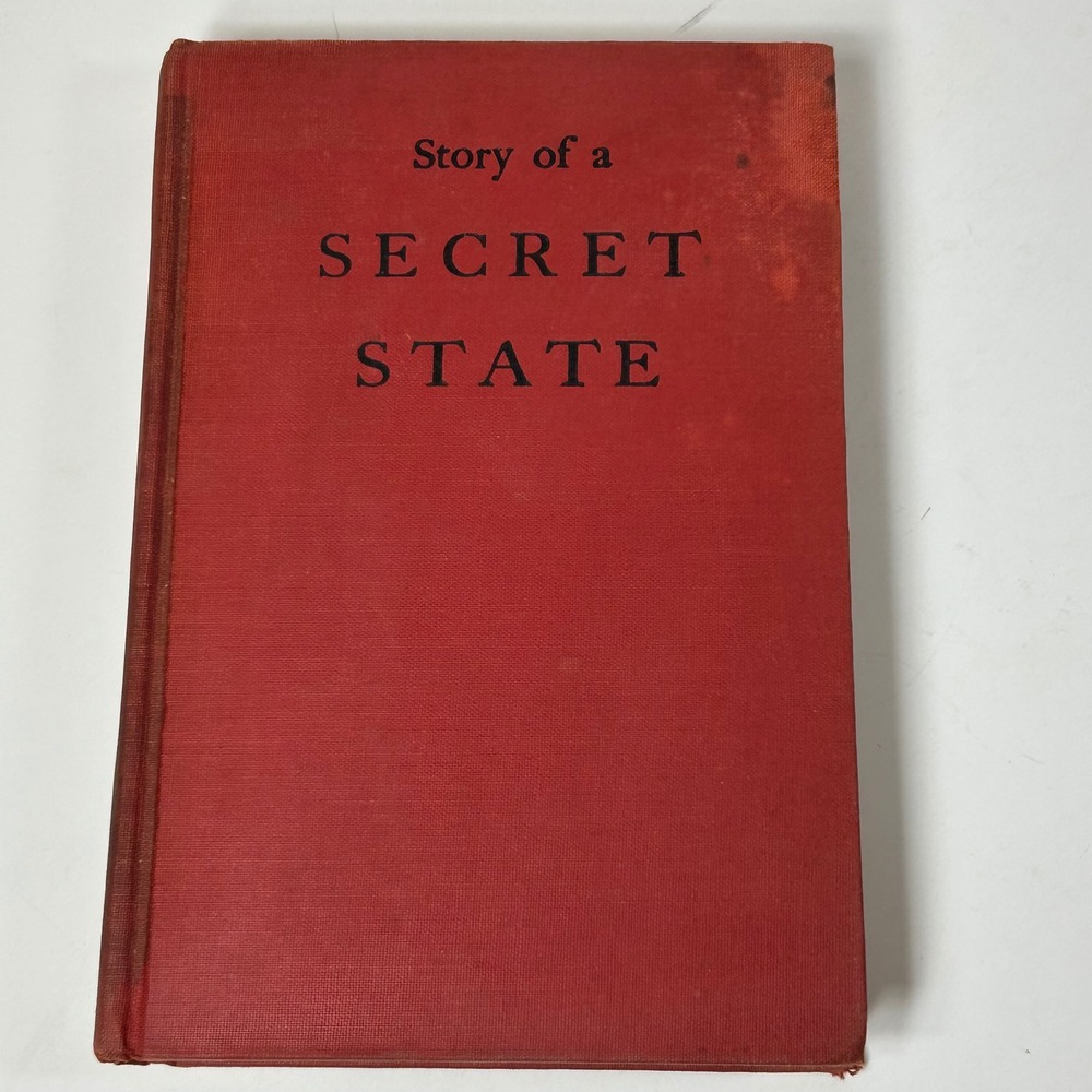 Story of a Secret State Jan Karski 1944 First Edition Houghton Mifflin WWII Book